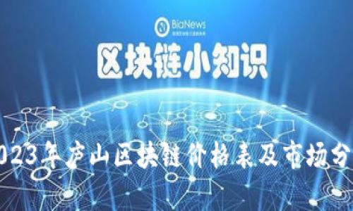 2023年庐山区块链价格表及市场分析