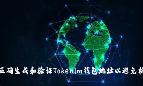 : 如何正确生成和验证Tokenim钱包地址以避免格式错误