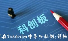  如何在Tokenim中导入私钥：