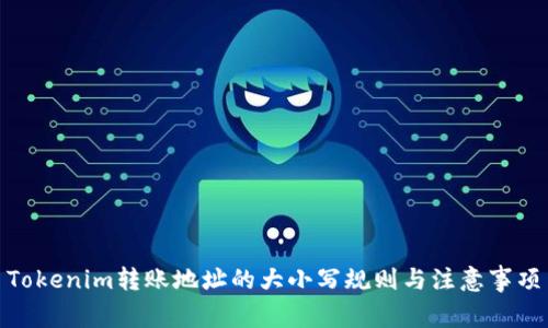 Tokenim转账地址的大小写规则与注意事项