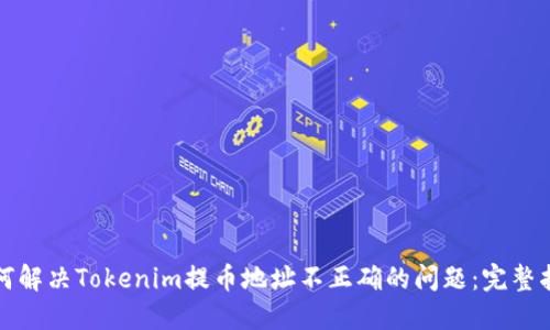如何解决Tokenim提币地址不正确的问题：完整指南
