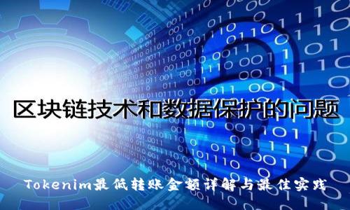 Tokenim最低转账金额详解与最佳实践