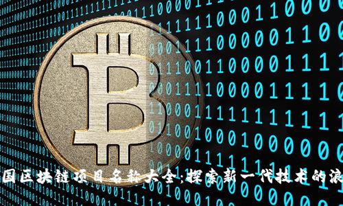 中国区块链项目名称大全：探索新一代技术的浪潮