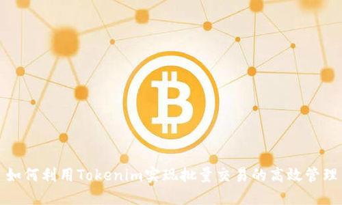 如何利用Tokenim实现批量交易的高效管理
